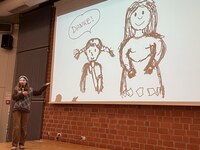 Science Slammerin Fabienne Picard